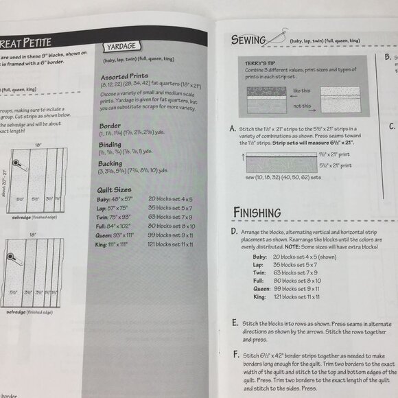 Happy Hour Quilt Pattern Book Atkinson Designs Quilting Runner Ideas Relax Enjoy - Picture 4 of 11